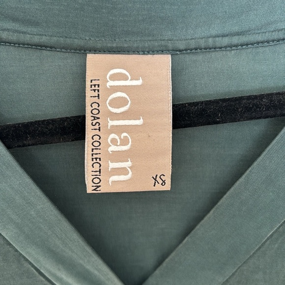 Dolan Dark Teal V-Neck Shift Dress with Pockets Size XS - Picture 2 of 4